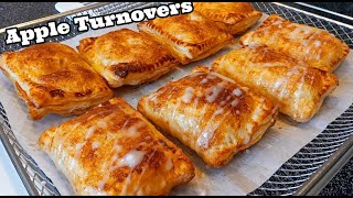 Air Fryer Apple Turnovers with Puff Pastry | Apple Turnover Recipe with Puff Pastry
