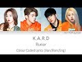 KARD  (카드) - Rumor Colour Coded Lyrics (Han/Rom/Eng)
