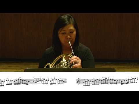 KMEA All State 2019 - Dr. Margaret Tung, Horn Professor at University of Kentucky