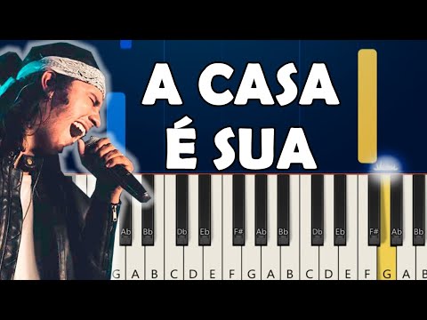 A CASA É SUA (CASA WORSHIP) - TUTORIAL TECLADO