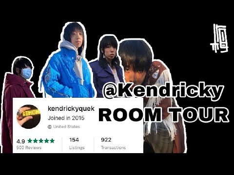Closet tour with Kendricky!  ft 1 of 1 Rick Owens, 1 of 8 Kiko Kostadinov and Demna pieces