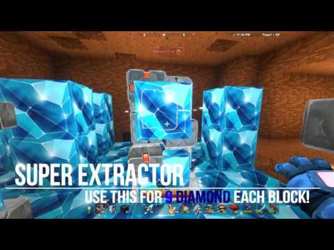 Creativerse Tutorial - Infinite Coal & Diamond Farm