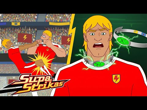 Blok Shock Collar | Supa Strikas Soccer Cartoon | Football Videos