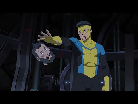 Invincible Variants Kills The Immortal & Guardian of the Globe  - Invincible Season 3 Episode 7