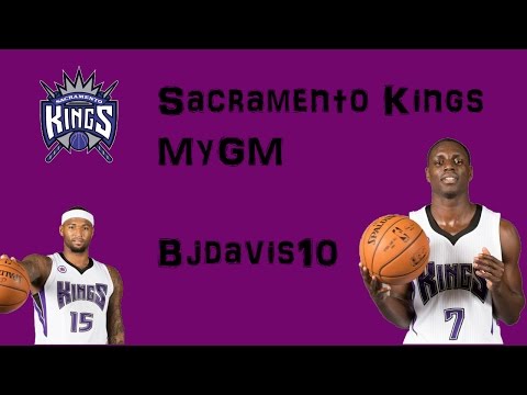 NBA2K16 - Sacramento Kings MyGM Ep 1 (Preseason Trade and Sim First Game)