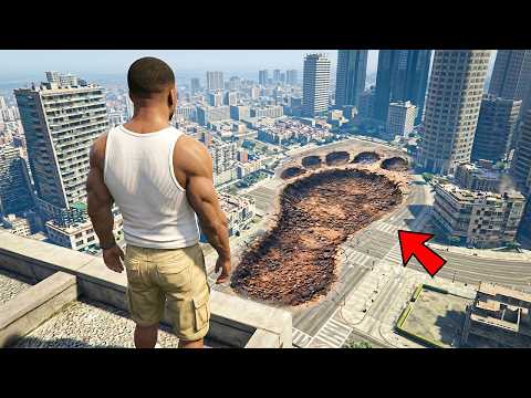 ФРАНКЛИН ДӘУ ГИГАНТ ІЗДІ ТАПТЫ (GTA V)
