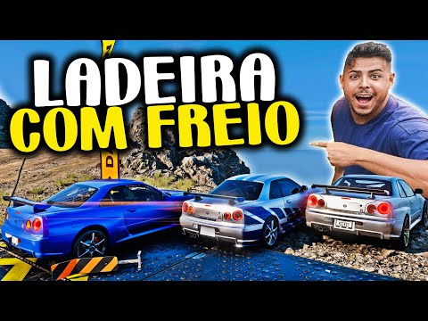 LADEIRA COM FREIO COM TODOS GT-R DO RENATO GARCIA - FORZA HORIZON 5 GAMEPLAY
