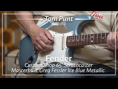 Fender Custom 65 Stratocaster Masterbuilt Greg Fessler Relic Competition played by Tom Punt | Demo
