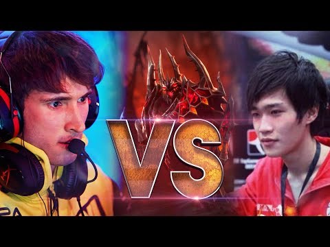 LEGEND vs LEGEND - YaphetS vs Dendi - EPIC Shadow Fiend Gameplay Compilation Battle Dota 2