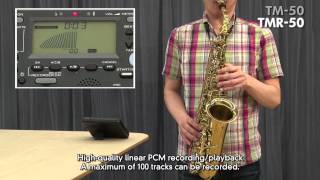 Video thumbnail for Korg TM-50 (Tuner/Metronome) and Korg TMR-50 (Tuner/Metronome/Recorder) Product Overview by Korg