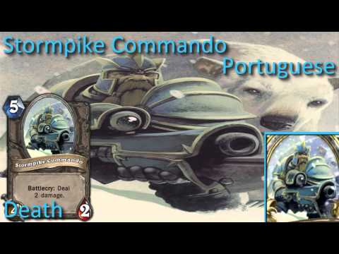 Stormpike Commando card sounds in 12 languages -Hearthstone✔