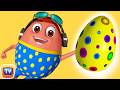 Learn YELLOW Colour With Johny Johny Yes Papa Surprise Eggs Colors Ball Pit Show ChuChuTV 3D Fun