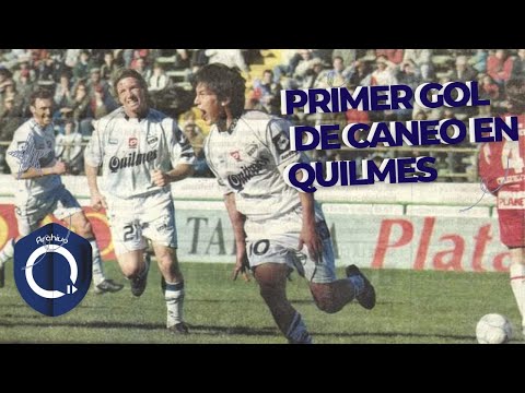 Primer gol de Miguel Caneo en Quilmes
