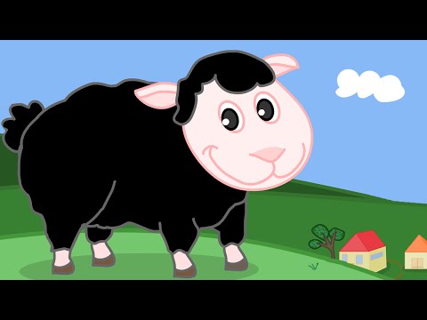 BAA BAA BLACK SHEEP Children's Song with Lyrics