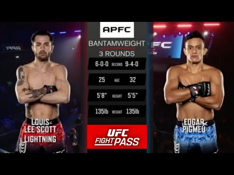 APFC Manchester: Louis Lee Scott vs Edgar Pigmeu | October 20th, 2023