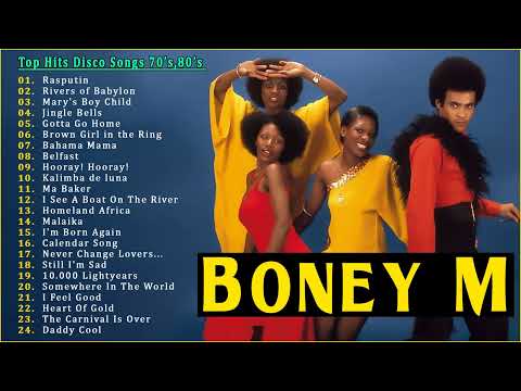 B.O.N.E.Y. .M. Greatest Hits Full Album - The Best of B.O.N.E.Y. .M. 2022