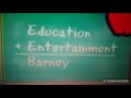 Education Entertainment That S Barney Promo 3