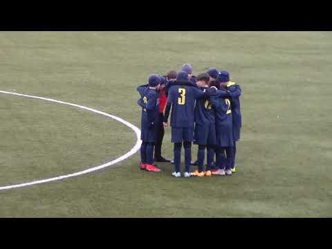 Cupa de iarnă "Chișinăul de seară".Etapa 1. Dacia-Buiucani U13 ( blue) - Dacia-Buiucani U12 (galben)