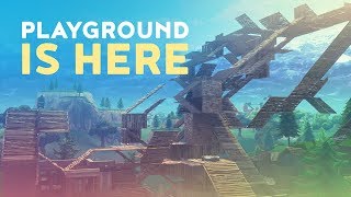 PLAYGROUND MODE IS HERE! - REMOVED FROM THE GAME EARLY (Fortnite Battle Royale)