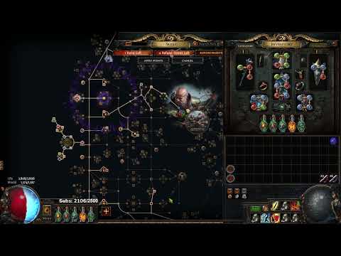 Path of Exile 3.19 - RF Inquisitor. How to use Melding of The Flesh