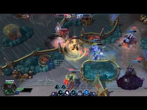 Heroes of the Storm: Malfurion Best Build 2016  - Amazing Healer - Ranked Match
