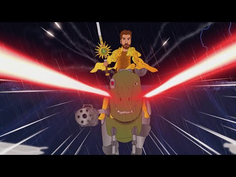 ANGUS McSIX - Laser-Shooting Dinosaur