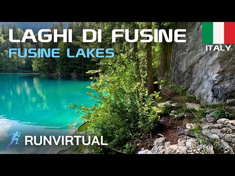 Virtual Run/Speed Hike in Italy: Fusine Lakes (Laghi di Fusine)