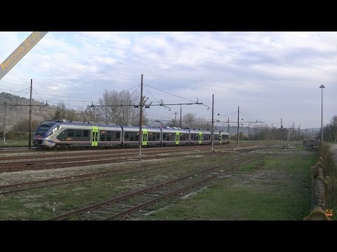 ETR 425 Jazz in transito a Bassano in Teverina