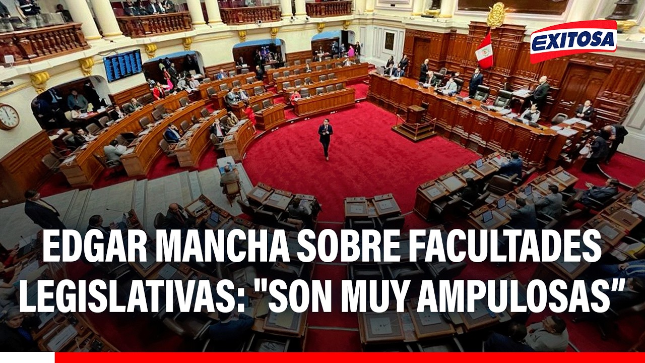 🔴🔵 Edgar Mancha: "Se debió priorizar temas de inseguridad y fenómeno El Niño"