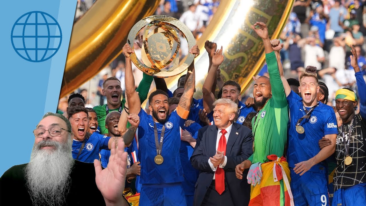 TRUMP FESTEJADO e APLAUDIDO na FINAL do MUNDIAL, mas JORNAIS no BRASIL falam de "VAIAS"