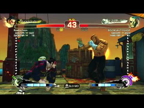 Rawbertson vs BisonsAutoShop(Sagat) FT5 - The Chess Match