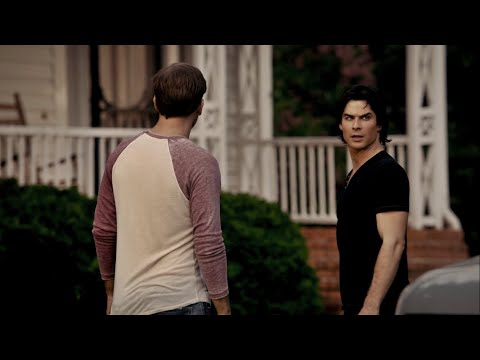 TVD 3x1 - Damon and Alaric follow the lead Elena gave him about Stefan and Klaus | HD