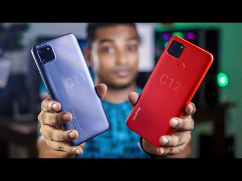 රුපියල් 20000 ට අඩු Realme C11 and C12 Unboxing and Quick Review in Sinhala Sri Lanka