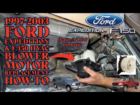 1997-2003 Ford Expedition & F-150 Fan Blower Motor Replacement How-To
