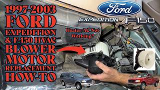 1997-2003 Ford Expedition & F-150 Fan Blower Motor Replacement How-To