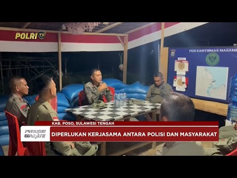 PRESISI UPDATE: DANSAT BRIMOB POLDA SULTENG KUNJUNGI EMPAT POS KAMTIBMAS DI POSO 24/03/25 (10.00)