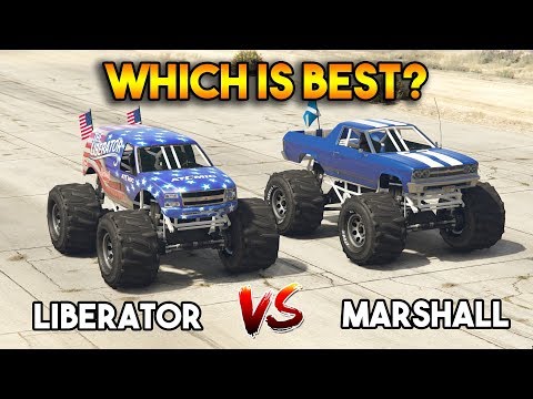 GTA 5 ONLINE: LIBERATOR VS MARSHALL (¿CUÁL ES EL MEJOR?)