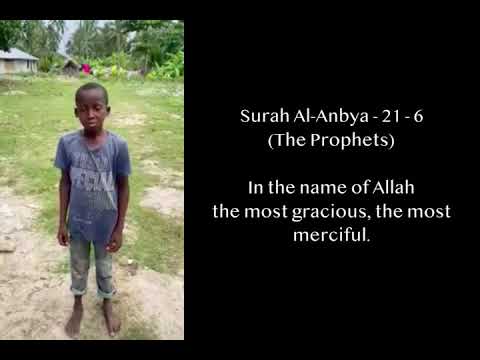 Surah Al-Anbya - 21 - 6 (The Prophets)