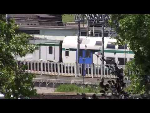 Treni a Monza - E464 Trenord+4 carrozze 2 piani Trenord e XMPR - 24/05/2014