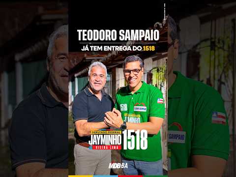 Teodoro Sampaio já tem entrega do 1518 | Jayminho 1518 para Deputado Federal