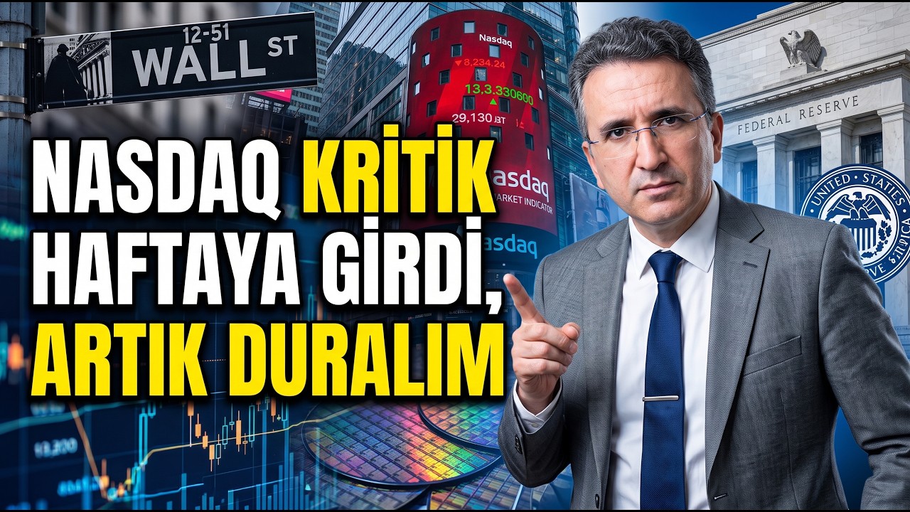 Nasdaq Kritik Haftaya Girdi, Artık Duralım
