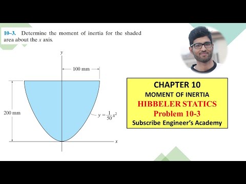 10-3 Moment of Inertia (Chapter 10) Hibbeler Statics | Engineers Academy