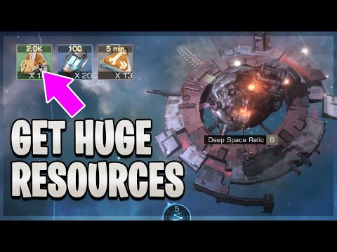 How I got A lot of Resources in Minutes [ Rally Space Relics ] | Infininte Galaxy