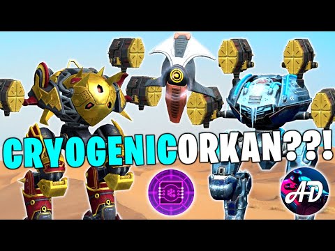 LEECH ORKAN With FREEZING LOCKDOWN And SUPPRESSION T4 Microchips - War Robots Mk2 WR Gameplay