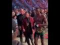 Adesanya signed a Nigerian flag for a fan after #UFC276 ✍️