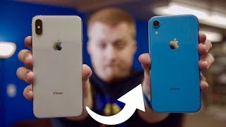 Switching to the iPhone XR