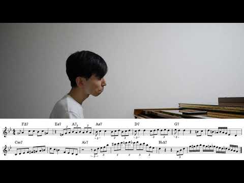 A Lick A Week! 158th Week: Aaron Parks' Lick on "Stella by Starlight"