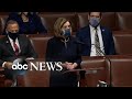 Nancy Pelosi delivers remarks during House debate to impeach President Donald Trump l ABC News Nancy Pelosi delivers remarks during House debate to impeach President Donald Trump l ABC News