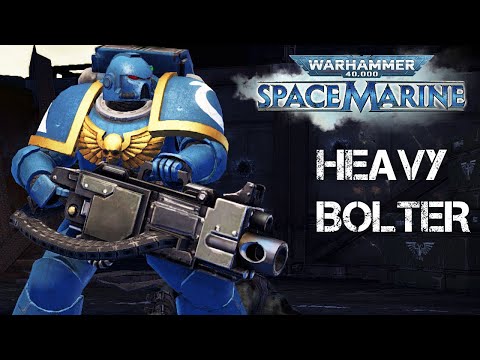 HEAVY BOLTER GAMEPLAY: Ultramarines vs Chaos! - Warhammer 40k: Space Marine, Augmented Mod