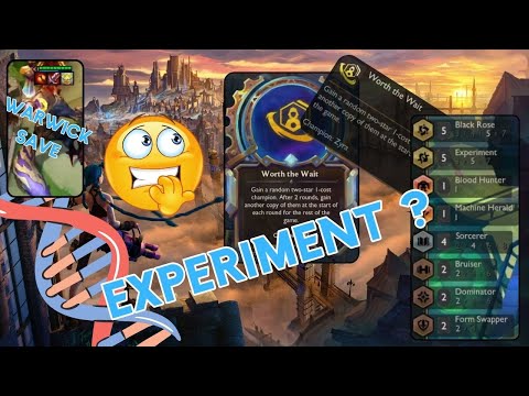 5 Experiment + 5 Black Rose with Warwick Clutch play / TFT set 13 Ranked